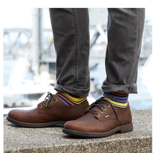 MEN'S CITY'S EDGE WATERPROOF OXFORD SHOES - Picture 2 of 2